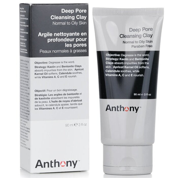 Logistics For Men Deep Pore Cleansing Clay (normal To Oily Skin) - 90g/3oz