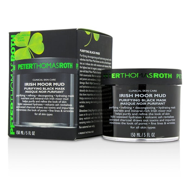 Irish Moor Mud Purifying Black Mask - 150ml/5oz