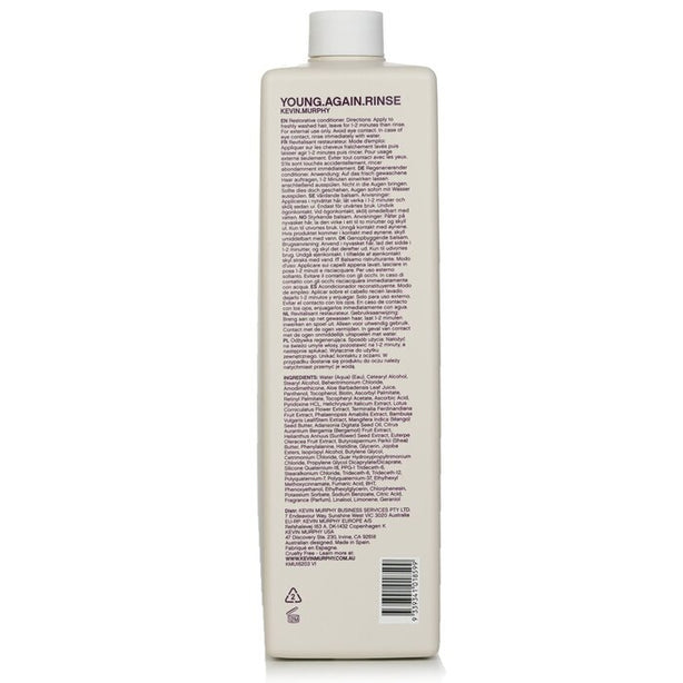 Young.again.rinse (immortelle And Baobab Infused Restorative Softening Conditioner - To Dry, Brittle Or Damaged Hair) - 1000ml/33.8oz