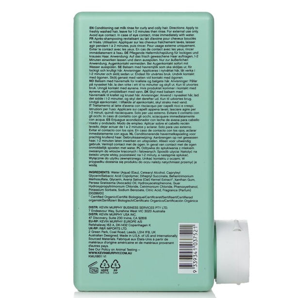 Killer.curls Rinse (nourishing Curl Oat Milk Conditioner) - 250ml/8.4oz