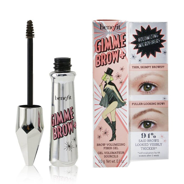 Gimme Brow+ Volumizing Fiber Gel - #4 (warm Deep Brown) - 3g/0.1oz