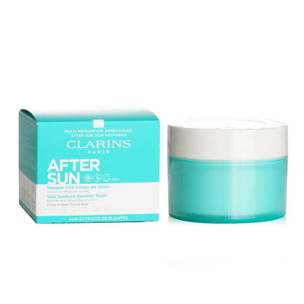 After Sun Sos Sunburn Soother Mask - For Face & Body - 100ml/3.4oz