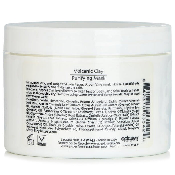 Volcanic Clay Purifying Mask - For Normal, Oily & Congested Skin Types - 250ml/8oz