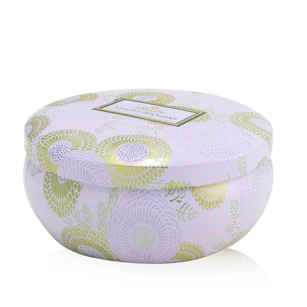 3 Wick Decorative Tin Candle - Panjore Lychee - 340g/12oz