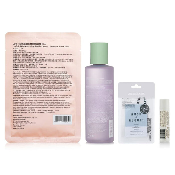 Revitalizing Skincare Essentials Set - 8pcs