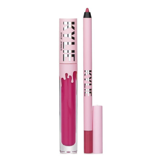 Matte Lip Kit: Matte Liquid Lipstick 3ml + Lip Liner 1.1g - # 102 Extraordinary - 2pcs