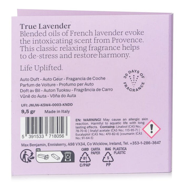 Car Fragrance Refill - True Lavender - 1pc