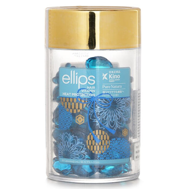 Hair Vitamin Heat Protection Oil - Pure Natura (blue) - 50capsules x1ml