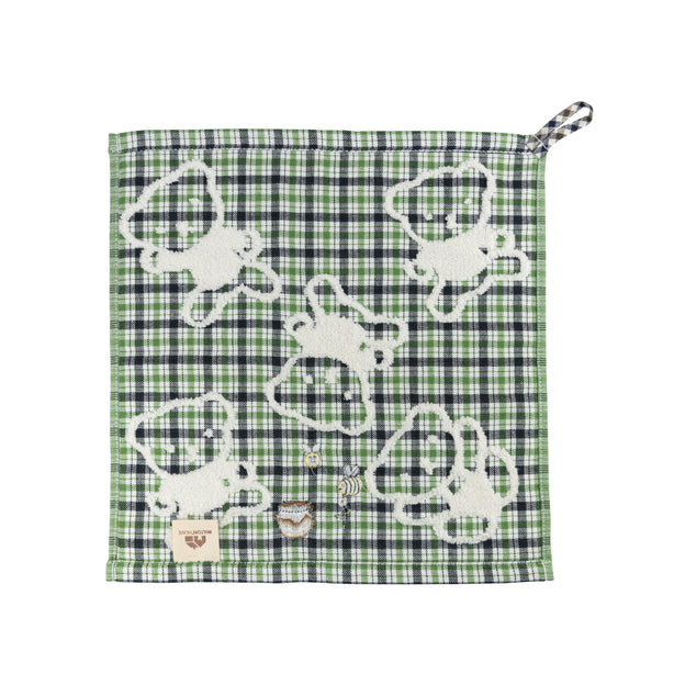 Milton Home Loopy Bee & Bear Face Towel With Loop, Set Of 3