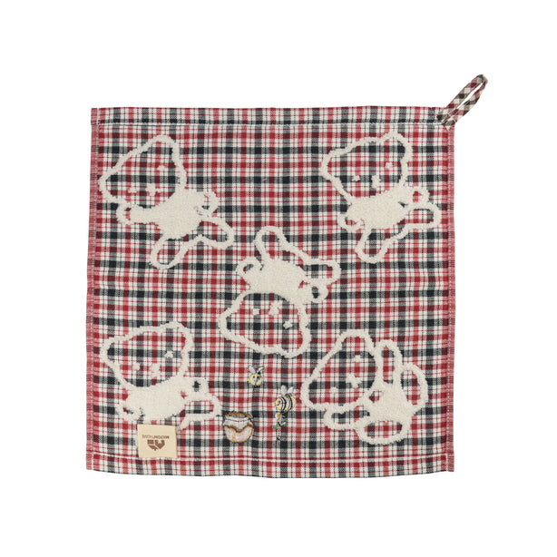 Milton Home Loopy Bee & Bear Face Towel With Loop, Set Of 3