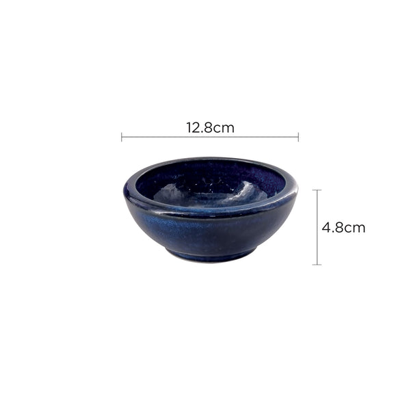 Tsuru Seasonal Japanese Tableware Collection 5.04 Inch Stone Bowl, Sac063
