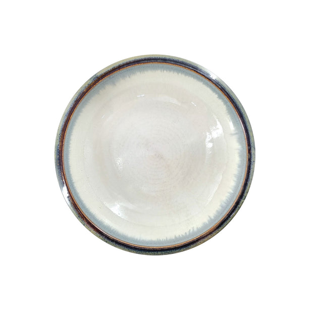 Tsuru Seasonal Japanese Tableware Collection 23.5cm Stone Bowl, Sac003