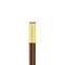 Charles Millen Signature Collection Luxury Brown Wood Chopsticks, Twin Pack, Gold