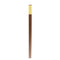 Charles Millen Signature Collection Luxury Brown Wood Chopsticks, Twin Pack, Gold
