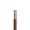Charles Millen Signature Collection Luxury Brown Wood Chopsticks, Twin Pack, Silver