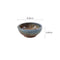 Tsuru Seasonal Japanese Tableware Collection 5.04 Inch Stone Bowl, Sac067