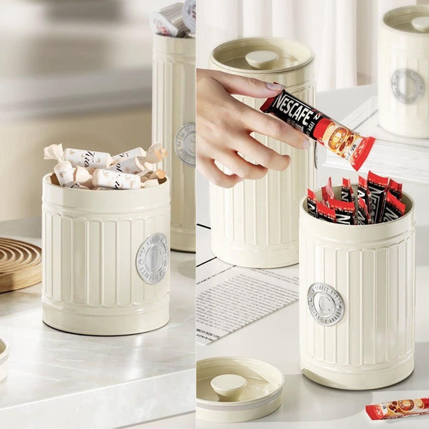 StitchesandTweed Coffee Canister Multifunctional Storage Container for Coffee Beans
