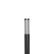 Charles Millen Signature Collection Luxury Black Wood Chopsticks, Twin Pack, Silver