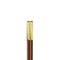 Charles Millen Signature Collection Luxury Brown Wood Chopsticks, Twin Pack, Gold