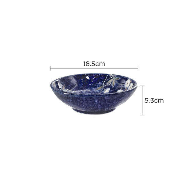 Tsuru Seasonal Japanese Tableware Collection 16.5cm Salad Bowl, Sac113