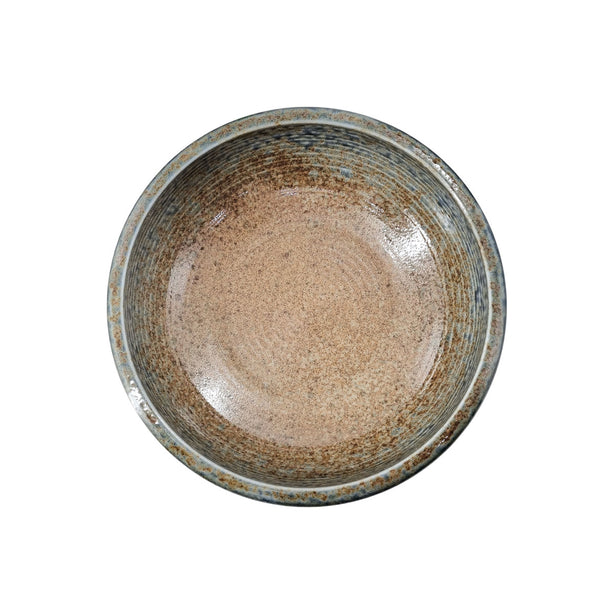 Tsuru Seasonal Japanese Tableware Collection 23.5cm Stone Bowl, Sac018