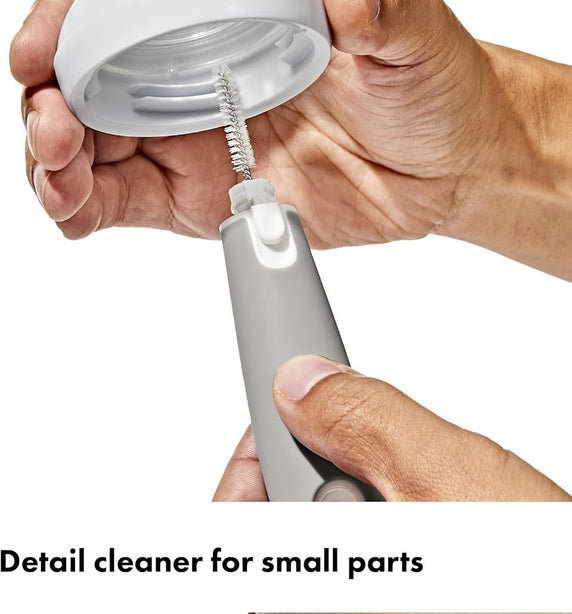 OXO Tot Baby Bottle Brush with Nipple Cleaner & Stand