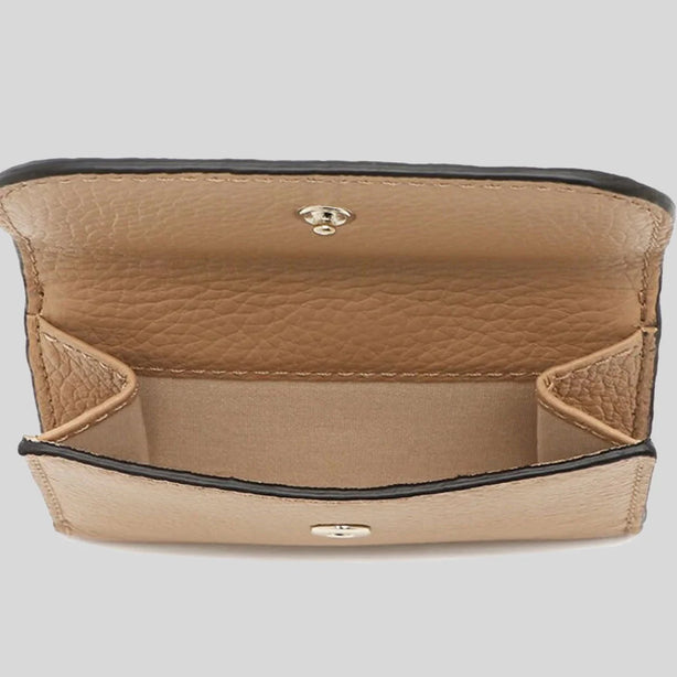 CHLOE Alphabet Mini Trifold Wallet Light Tan RB-CHC21WP946F57