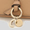CHLOE Alphabet Mini Trifold Wallet Light Tan RB-CHC21WP946F57