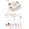 StitchesandTweed Mini Spatula Baking Utensil Set of 5