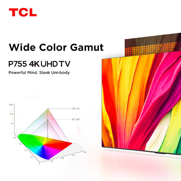 TCL P755 HDR Google TV 50 inch