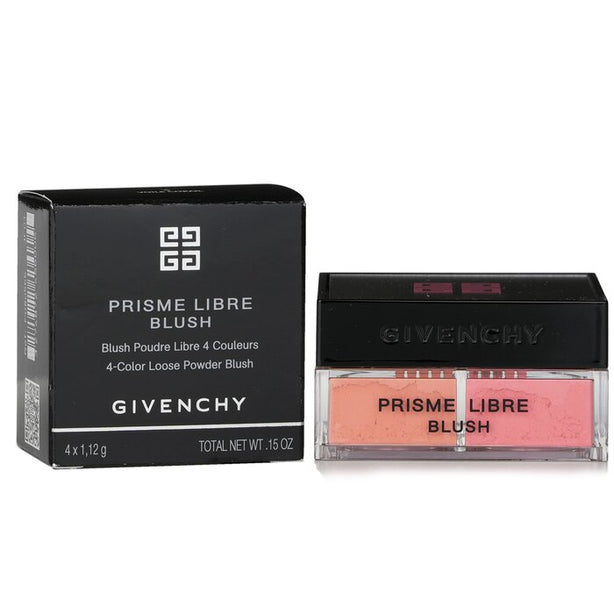 Prisme Libre Blush The First 4 Color Loose Powder Blush - # 3 Voile Corail - 4x1.12g/0.15oz