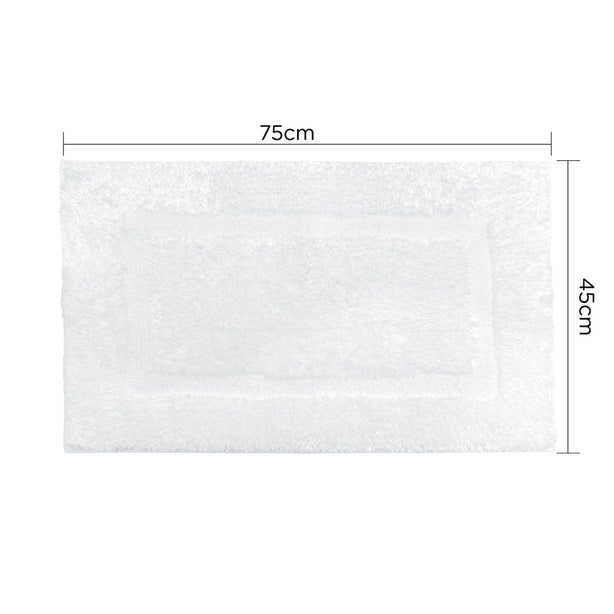 Charles Millen Suite Collection Tara Microfibre Yarn Mat, Medium, Set Of 2