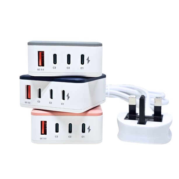 thecoopidea Mini Block GAN 45W PD Charging Station + Acefast C16-03 USB-C to USB-C Cable (1.2m)
