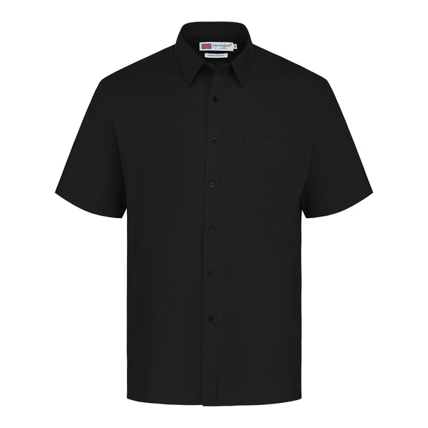 John Langford Pin-Point Oxford Short Sleeve Shirt