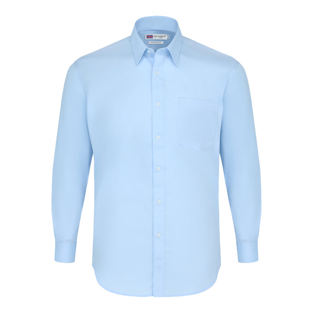 John Langford Pin-Point Oxford Long Sleeve Shirt