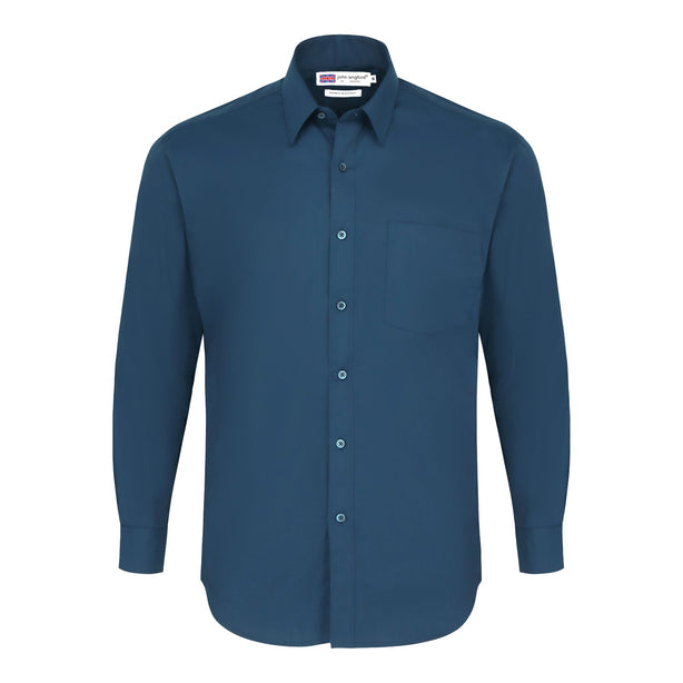 John Langford Pin-Point Oxford Long Sleeve Shirt
