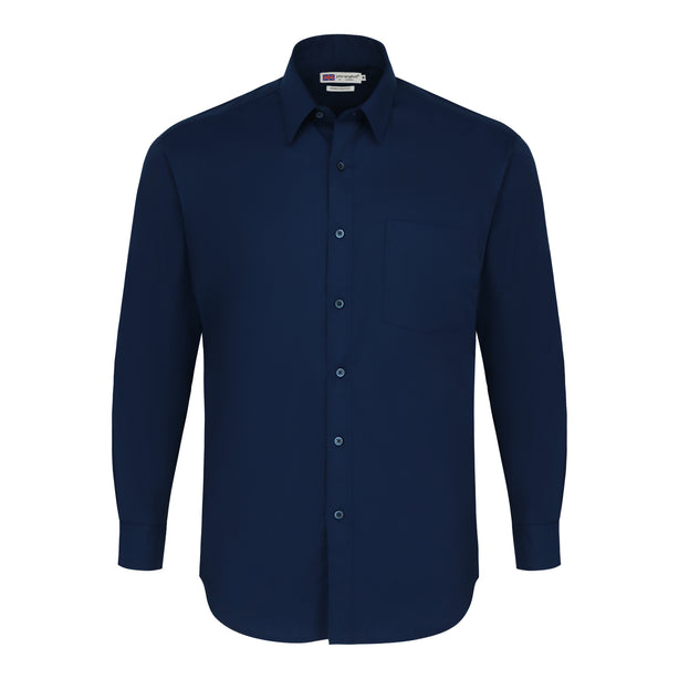 John Langford Pin-Point Oxford Long Sleeve Shirt