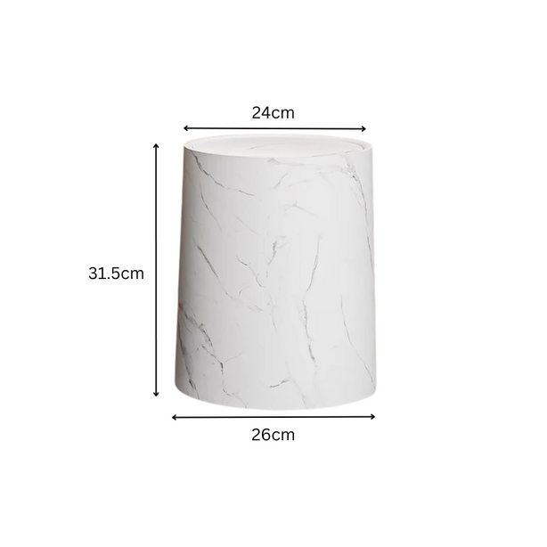 Modern luxe waste bin