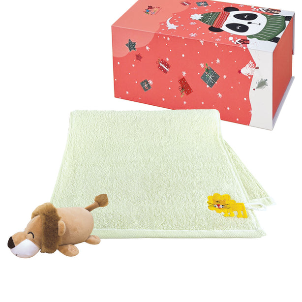 The Gang by Charles Millen Zoopidia X'mas Hand Towel Gift Box