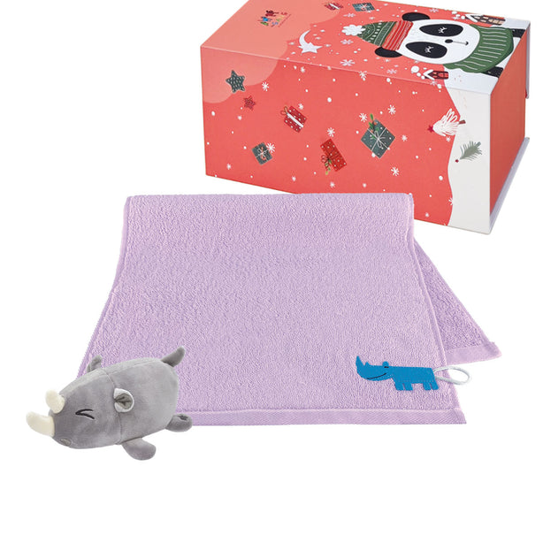 The Gang by Charles Millen Zoopidia X'mas Hand Towel Gift Box