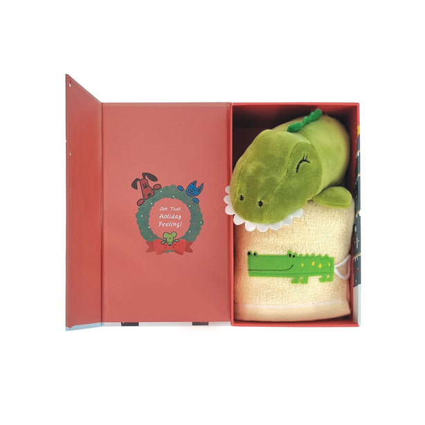 The Gang by Charles Millen Zoopidia X'mas Hand Towel Gift Box