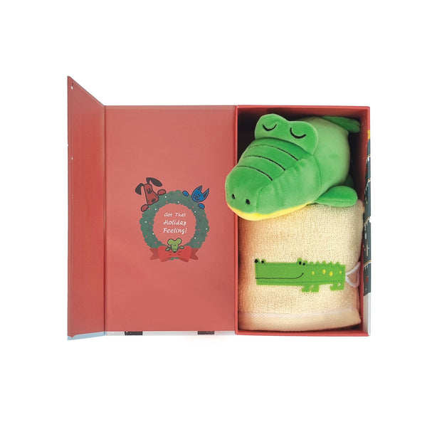 The Gang by Charles Millen Zoopidia X'mas Hand Towel Gift Box