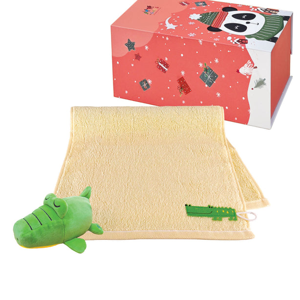 The Gang by Charles Millen Zoopidia X'mas Hand Towel Gift Box