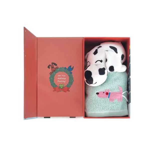 The Gang by Charles Millen Zoopidia X'mas Hand Towel Gift Box