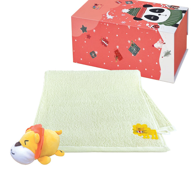 The Gang by Charles Millen Zoopidia X'mas Hand Towel Gift Box