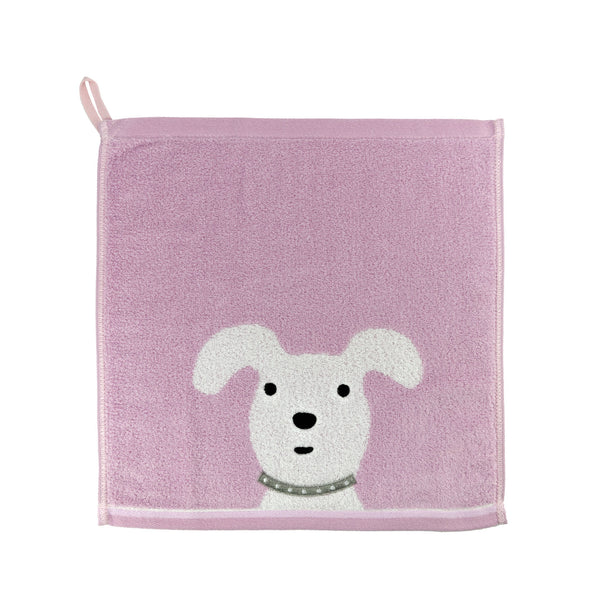 Milton Home Loopy Doggy Max II Face Towel With Loop, Set Of 3