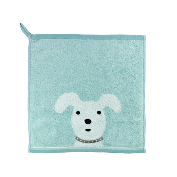 Milton Home Loopy Doggy Max II Face Towel With Loop, Set Of 3