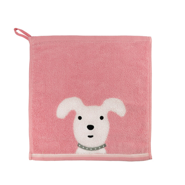 Milton Home Loopy Doggy Max II Face Towel With Loop, Set Of 3