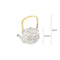 Tsuru Seasonal Japanese Tableware Collection 9.5cm Tea Pot, Sac215E