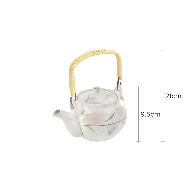 Tsuru Seasonal Japanese Tableware Collection 9.5cm Tea Pot, Sac215E